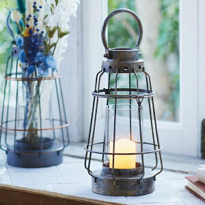 ランタン トゥルムランタン 吊り下げ ( 卓上 置き型 キャンドル アンティーク レトロ おしゃれ キャンプ アウトドア キャンドルホルダー ろうそく立て キャンドルスタンド カメヤマ ) 【39