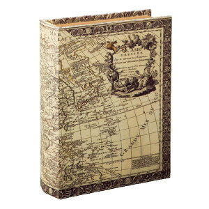 小物入れ 本型 アンティーク ブックボックス I ( ブック型 ボックス ブック型収納 小物収納 小物ケース 収納ボックス 収納 宝箱 古書 洋書 レトロ 小物収納ケース 小物収納ボックス おしゃ