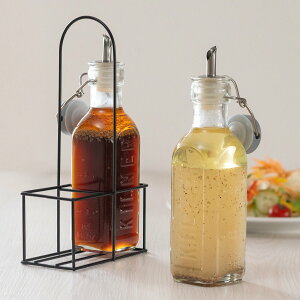  KILNER 300ml 2{Zbg Oil Bottles & Metal Rack i Li[ {g IC{g rlK[{g BlK[{g KX{g t H@Ή tꂵɂ  jy