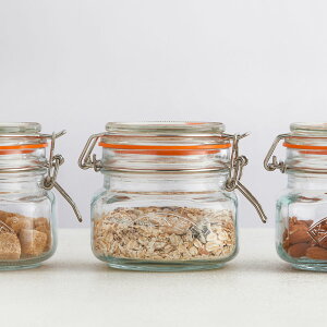 ۑr KILNER 250ml Clip Top Square Jar i Li[ KXr KXۑr KX  H@Ή ۑ r Hi NbvgbvXNGAW[ pbLt KXe lp W  g 