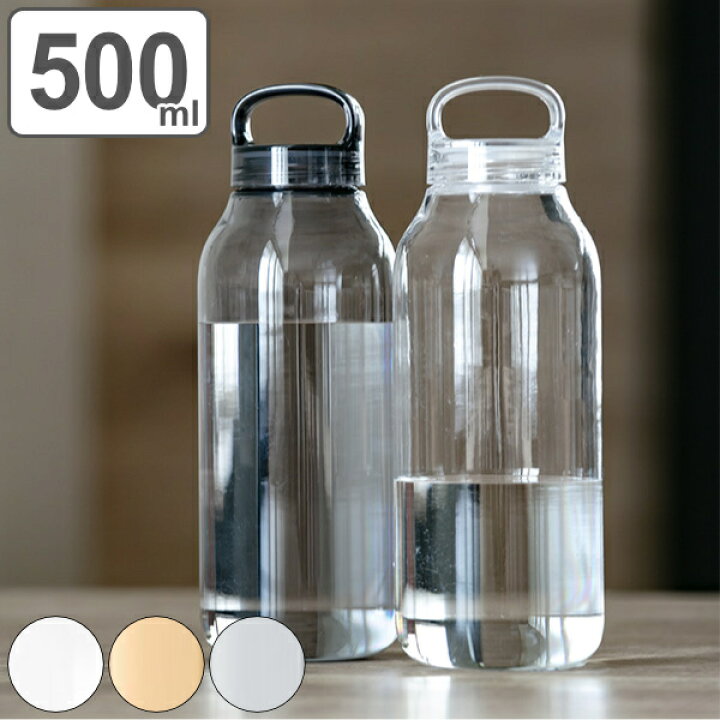 楽天市場 キントー Kinto 水筒 ウォーターボトル 500ml ボトル マイボトル クリアボトル 軽量 食洗機対応 食洗機ok 0 5l 500 軽い コンパクトボトル コンパクト シンプル 持ち運び 持ち手付き 透明 クリア 透明ボトル 39ショップ インテリアパレット