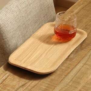 KINTO キントー ノンスリップトレイ 220x120mm ウィロー ( 22X12cm レクタングル 木製 お盆 トレー トレイ 長角 すべり止め加工 ノンスリップ 細長 木 天然木 すべらない キッチントレー カフェト