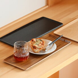 KINTO キントー プレイスマット 365x145mm （ トレー 36.5X14.5cm プレイスマット 木製トレー お盆 トレイ 長角 カスタートレー 細長 木 天然木 木目 木目調 調味料 置き キッチントレー カフェトレー 一人用 お茶 紅茶 軽量 ）【39ショップ】