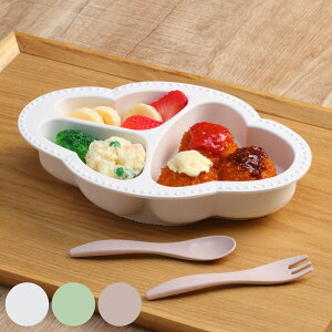 ギフトセット ベビー 食器 3点セット ワンプレート Lien de famille bien mange ( 出産祝い ギフト セット 贈り物 お祝い ベビーギフトセット 日本製 プレート スプーン フォーク プレゼント 赤ちゃ