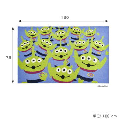 楽天市場 玄関マット 屋内屋外兼用 リトルグリーンメン エイリアン トイストーリー 75 120cm 送料無料 玄関 マット 洗える ディズニー Disney ピクサー Pixar 屋外 屋内 室外 室内 泥落とし ゴム 薄型 滑り止め 泥落としマット 39ショップ インテリアパレット