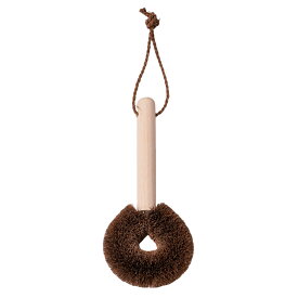 高田耕造商店 たわし しゅろのやさしいたわし フライパン用 ブナ柄 （ 日本製 シュロ しゅろ 棕櫚 束子 タワシ 傷つかない 天然素材 和歌山 環境にやさしい 調理器具を洗う 鉄のフライパンを洗う フライパン 鍋 洗う 洗い 硬め 上質 ） 【39ショップ】