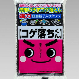 激落ちくん コゲ落ちくん 研磨剤入りタワシ （ 掃除用具 キッチン 激落ち たわし 焦げ落とし こげ落とし コゲ落とし 台所 ） 【39ショップ】