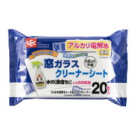 ガラスクリーナー 水の激落ちシート 窓ガラス 20枚入 （ 窓掃除 窓拭き ガラス拭き 激落ちくん 使い捨て …