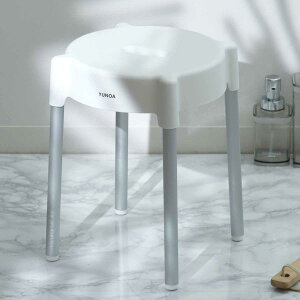 風呂イス YUNOA アルミ脚高さ35cm ニューホワイト ( 風呂椅子 抗菌・防カビ バスチェア 風呂いす 銀イオン 抗菌 防カビ アルミ 白 シンプル 高さ35cm 35 日本製 )【39ショップ】