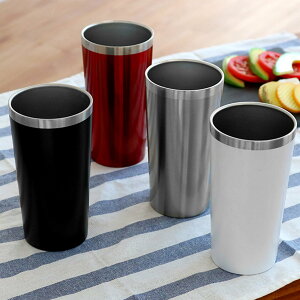 真空断熱タンブラー 450ml タンブラー ステンレス製 ブラック ( ステンレスタンブラー 保温 保冷 ビールグラス マグカップ カップ 保温タンブラー 真空二重構造 マグ コップ シンプル )【39