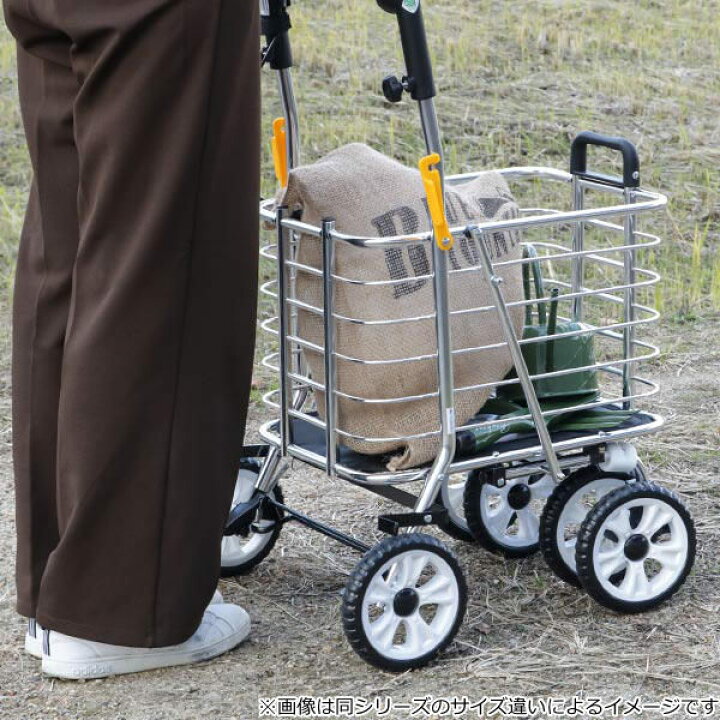 円 安心発送 ショッピングカート ノーブルワゴン 大容量 軽量 折りたたみ おしゃれ シルバーカー カート