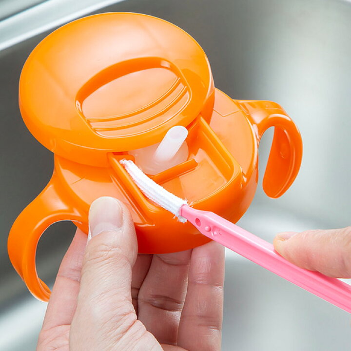 楽天市場 ストローブラシ マグ ブラシ セット マグ洗いセット ベビーマグ 水筒 ストロー 洗浄 スポンジ マグブラシ ストローマグ ベビー食器 細い 隙間 洗う 39ショップ インテリアパレット