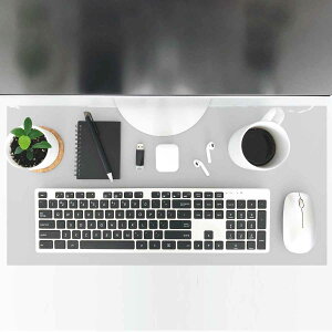 デスクマット 58×90cm パーソナルデスクマット クリア 塩化ビニル樹脂 ( 透明 テーブルマット デスクシート 日本製 リビング学習 お絵描き 工作 宿題 勉強 仕事 コンパクト リビング ダイニ