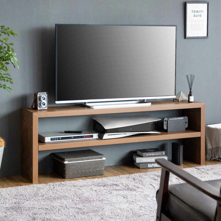 大型 彩苑 テレビボード 幅150cm ブラウン系 chic color place 