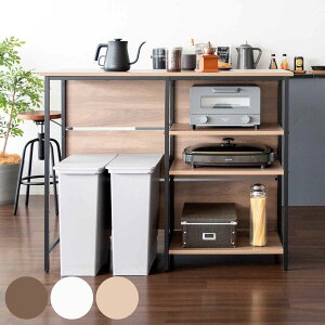 キッチンカウンター ハイタイプ ヴィンテージ調 カウンターテーブル 幅120cm ( カウンター キッチンラック 収納 家具 キッチン 間仕切り 作業台 レンジラック テーブル レンジ台 家電収納 対