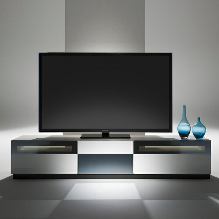 楽天市場】テレビ台 ローボード モノトーン MINIMAL ホワイト 幅180cm 