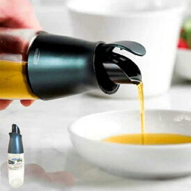 オイル＆ビネガーボトル 300ml ガラス製 Trudeau トゥルードゥー オイルボトル 油さし （ 調味料ボトル 調味料入れ 油入れ 油差し 容器 詰め替え ボトル ディスペンサー キッチン用品 ）【39ショップ】