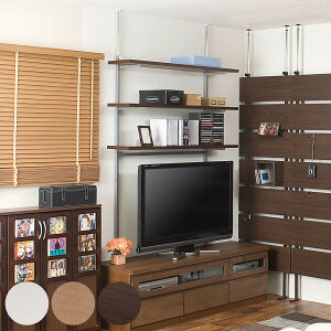 突っ張り 壁面収納ラック 幅120cm 棚板3枚 日本製 ( つっぱり棚 ラック スリム 棚 収納 壁面収納 3段 天井つっぱり 突っ張りウォールラック スチールラック 収納棚 ディスプレイ 本棚 省スペ