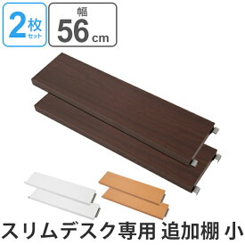 突っ張りスリムデスク用 追加棚板（小）幅約56cm （ 送料無料 デスク 机 パソコンデスク ワークデスク 学習デスク 学習机 つっぱり式 パーティション パーテーション 間仕切り 衝立 つい立て ）【39ショップ】