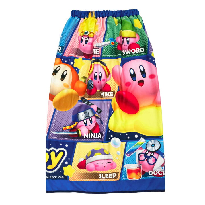 楽天市場】巻きタオル マキタオル 星のカービィ 80×110cm マイクロ 