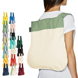 エコバッグ notabag BAG ＆ BACKPACK 無地 （ ノットアバッグ Notabag 折りたたみ 2way 撥水 ブランド トート リュック トートバッグ バックパック 鞄 かばん リュックサック コンパクト 肩掛け 軽量 大容量 シンプル 撥水加工 ）【39ショップ】