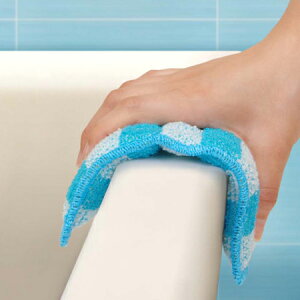 バススポンジ ふろピカクリーナー ( お風呂掃除 バス スポンジ 風呂用スポンジ 浴槽 バスタブ 浴室壁 洗剤不要 バス用品 掃除用品 お風呂そうじ 掃除グッズ ) 【39ショップ】