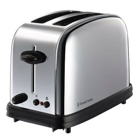 Russell Hobbs ポップアップトースター 2枚 クラシックトースター （ ラッセルホブス 調理家電 キッチン家電 トースター 冷凍パン対応 料理家電 パン焼き トースト パンくずトレー付き 朝食 食パン 山型パン おしゃれ ） 【39ショップ】