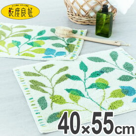 【先着】最大400円OFFクーポン有！ バスマット 乾度良好 フィーユ 40×55cm （ 風呂マット お風呂マット 足ふきマット 足拭きマット 浴室マット 速乾 吸水 抗菌 防臭 滑り止め 日本製 縦40cm 横55cm バス 風呂 バスグッズ お風呂グッズ バス用品 ）【39ショップ】