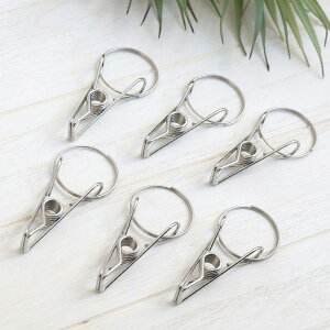 洗濯バサミ 6個入り culemoA ステンレスピンチ ステンレスダイレクトピンチ ( ピンチ ステンレス 洗濯ピンチ 洗濯クリップ 洗濯物干し 吊り下げ クリップ 帽子 クローゼット収納 収納 小物ま