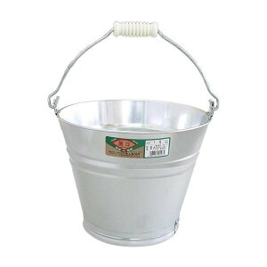 トタンバケツ 1号 6L ( 園芸 ガーデニング 水汲み 高耐久 消火用 日本製 庭 ガーデニング用品 洗車 掃除 掃除用品 掃除グッズ )【39ショップ】