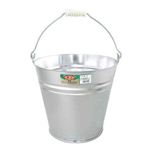 トタンバケツ 8号 13L ( 園芸 ガーデニング 水汲み 高耐久 消火用 日本製 庭 ガーデニング用品 洗車 掃除 掃除用品 掃除グッズ )【39ショップ】