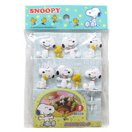 ピック ニコニコピック スヌーピー 8個入り （ SNOOPY おかずピック お弁当ピック 8本 ピンチョス 飾り …
