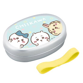 弁当箱 350ml ちいかわ アルミ子供弁当箱M 仕切付 （ アルミ弁当箱 お弁当箱 ランチボックス 一段 保温庫対応 子供 日本製 保温庫 OK お弁当 弁当 幼稚園 保育園 ランチベルト付き 仕切り付き キッズ ）【39ショップ】