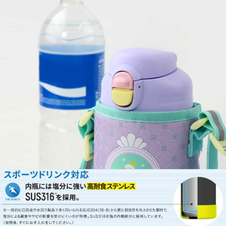 楽天市場 水筒 キッズ 1l 手を入れて洗える ステンレス ワンタッチ 直飲み ポーチ付き 送料無料 保冷 食洗機対応 ワンプッシュ 魔法瓶 スポーツドリンク対応 女子 男子 恐竜 食洗機ok 直のみ ステンレスボトル 小学生 女の子 男の子 子供 39ショップ