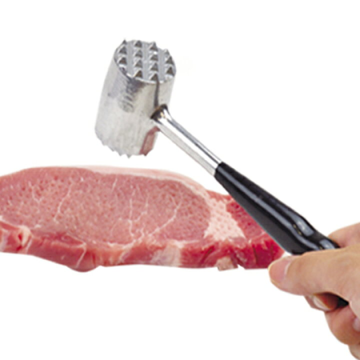 楽天市場】肉たたき ミートハンマー ダイキャスト肉たたき （ 調理器具 