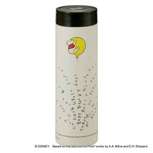 水筒 300ml ディズニー スマートパーソナルボトル くまのプーさん だいぼうけん ( プーさん 直飲み 保温 保冷 ステンレスボトル マグボトル 直のみ ミニ コンパクト スリム マグ ボトル すい