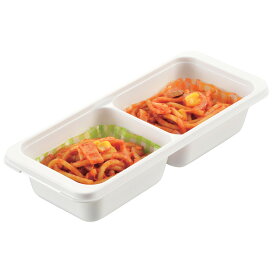 保存容器 180ml×2 冷凍つくりおきおかずカップトレー 角中・小判中×2ブロック 2個組 （ プラスチック 食洗機対応 電子レンジ対応 冷凍 日本製 スタッキング トレー トレイ 保存 容器 冷凍保存 離乳食 作り置き おかず 常備菜 ）【39ショップ】
