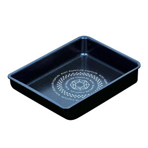 玉子焼き器 13×18cm IH対応 ルクスパン ブルーダイヤモンドコート着脱ハンドル別売り ( ガス火対応 オーブン対応 卵焼き器 玉子焼きフライパン 金属ヘラOK エッグパン フライパン 卵焼き 玉