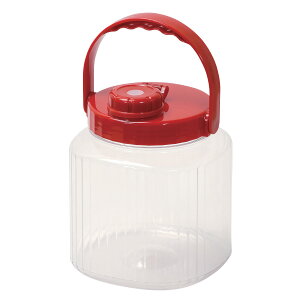 果実酒びん 2L プラスチック 軽くて割れにくい果実酒びん ( 果実酒 びん 瓶 果実酒ビン 果実酒瓶 内蓋 保存容器 持ち手 果実酒ポット プラスチック容器 梅酒 梅干し 漬け物 容器 つけもの容