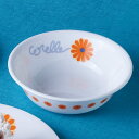 ボウル 16cm CORELLE コレール オレンジマーガレット 強化ガラス （ 食洗機対応 電子レンジ対応 オーブン対応 耐熱 鉢 サラダボウル 取り鉢 軽い 割れにくい 白い食器 丸 フルーツ ヨーグルト 洋食器 白 おしゃれ ）【39ショップ】