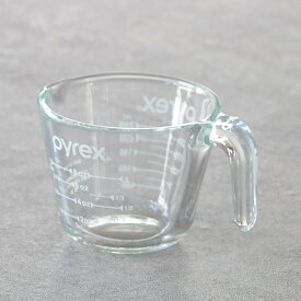 PYREX 計量カップ 250ml 耐熱ガラス 取っ手付き メジャーカップ （ パイレックス 耐熱 ガラス 250 計量 カップ 目盛 食洗機 電子レンジ オーブン 対応 冷凍 冷蔵 保存 オーブン対応 強化ガラス 目盛り付き 調理 衛生的 ）【39ショップ】