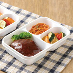 保存容器 プラスチック ホームレーベル つくりおきランチボックス 2個組 ( 冷凍 冷蔵 レンジ対応 作り置き 保存 容器 作り置き容器 弁当箱 べんとう お弁当グッズ ランチグッズ 電子レンジ