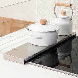 排気口カバー ステンレス製 ワイド 幅60cm ( 排気口用カバー 排気口ガード フラット ステンレス ビルトインコンロ コンロカバー コンロ奥カバー グリルカバー 排気口 カバー ガード 汚れ防