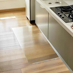 �L�b�`���}�b�g �N���A 45×120cm ���g�[�Ή� �i 45cm 120cm ���� �L�b�`�� �}�b�g �䏊�}�b�g �@����L�b�`���}�b�g PVC ����s�v �Y���Ȃ� ���h�~ ����h�~ �J�b�g ���� ������ ���gOK �t���[�J�b