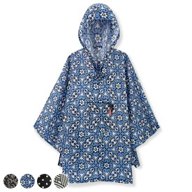 【アウトレット】カッパ reisenthel ポンチョ PONCHO 雨具 （ レインポンチョ レディース 撥水加工 折り畳み 自転車 レインウェア レインコート コンパクト 収納 雨がっぱ 雨合羽 アウトドア おしゃれ ）【39ショップ】