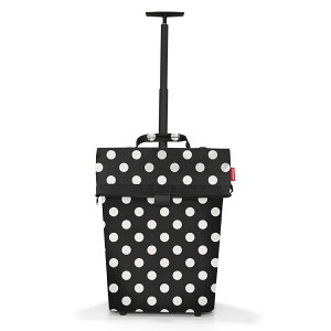 ショッピングカート reisenthel ショッピングカート ライゼンタール TROLLEY M FRAME DOTS WHITE ( 買い物カート トローリー カート キャリーカート 2輪 43L 大容量 ハンドル 持ち手 伸縮 キャスター付