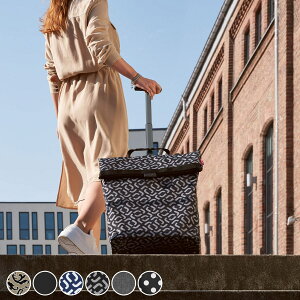 ショッピングカート ライゼンタール TROLLEY M ( reisenthel トローリーM 買い物カート 43L 大容量 キャリーカート 2輪 ハンドル 持ち手 伸縮 キャスター付き 買い物 旅行 ショッピング レジャー ス
