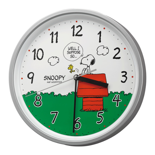 楽天市場】掛け時計 スヌーピー 8MGA40-M19 （ 壁掛け時計 アナログ
