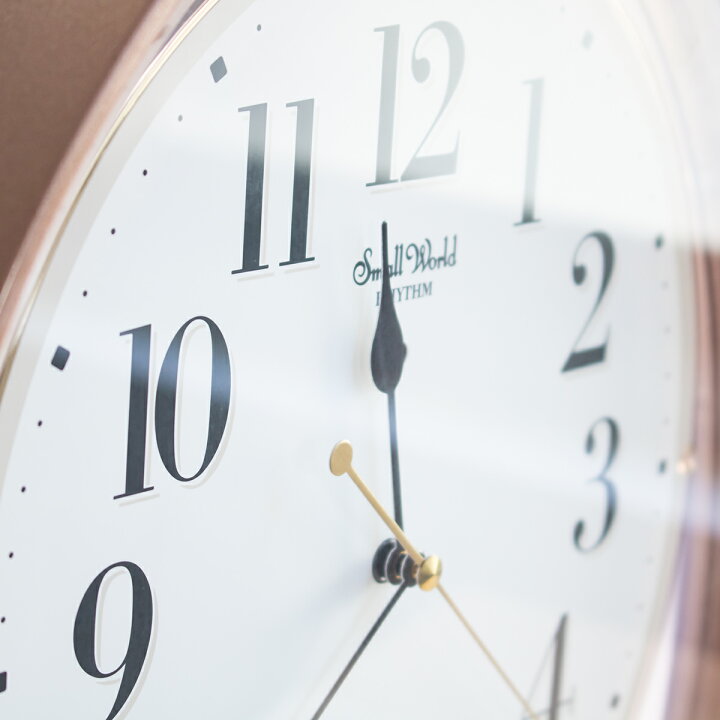 楽天市場 振り子時計 スモールワールドエアルs 18曲収録 電波 送料無料 掛時計 壁掛け 時計 メロディー おしゃれ 電波 Rhythm 壁掛け 時計 アナログ インテリア 雑貨 掛け時計 クロック とけい ウォールクロック 39ショップ インテリアパレット