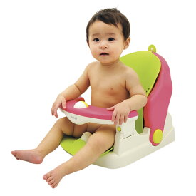 ベビー バスチェア マット付 R リクライニング おもちゃ付き （ リッチェル ベビーバスチェア お風呂 寝かせて洗える 浴室内 乳児 赤ちゃん ベビーチェア お風呂用 イス ワンオペ ベビー用 ベビーケア 出産準備 ）【39ショップ】